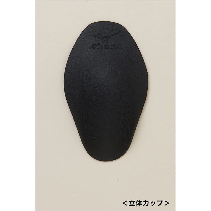 MIZUNO N2JBA103 Men's Swimsuit Half Spats Inseam 21cm Black/Lime S Polyester NEW_4