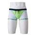 MIZUNO N2MBA066 Men's Swimsuit Exer Suits Short Spats exercise Lime S Polyester_5