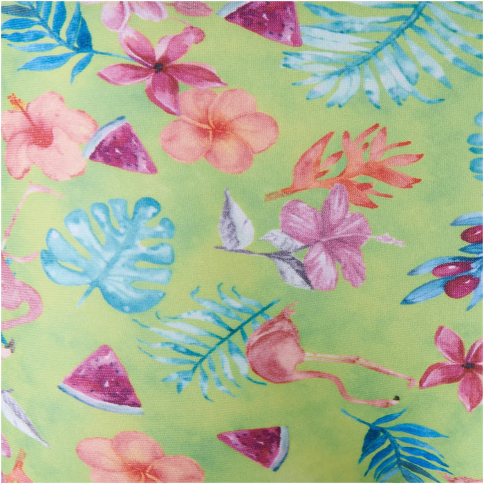 MIZUNO N2MBA066 Men's Swimsuit Exer Suits Short Spats exercise Lime S Polyester_6