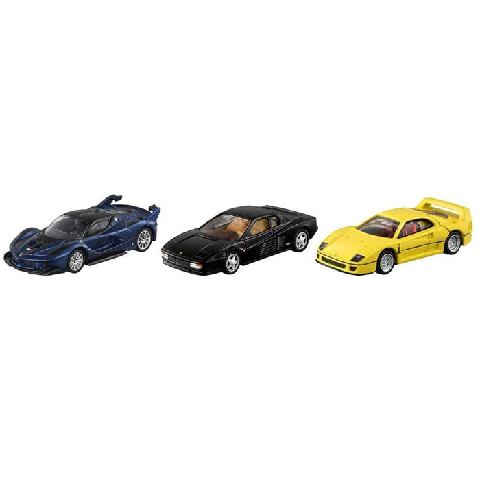 TAKARA TOMY Tomica Premium FERRARI 3 MODELS Collection in Box 3 cars ‎298182 NEW_1
