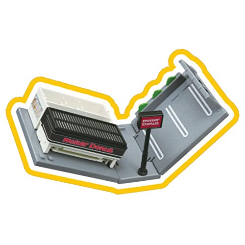 TAKARA TOMY Tomica Town Mister Donut Shop Toy ‎228813 Foldable Diorama Toy NEW_2