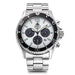 Orient Mako Solar Panda RN-TX0203S Chronograph Men Wristwatch Stainless Steel_1