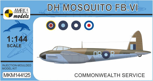 1/144 DH Mosquito FB.VI 'Commonwealth Service' Plastic Model Kit MKM144125 NEW_2