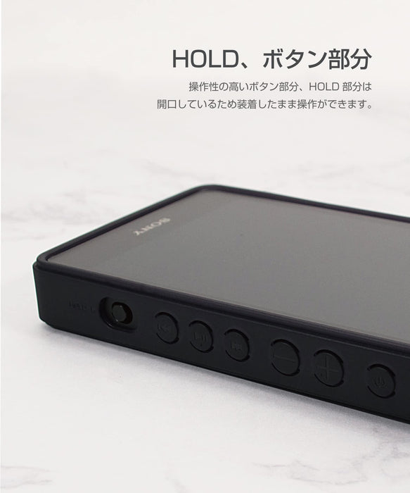 Campagne Musashino LABEL Hybrid Case For WALKMAN NW-ZX707 CP-NWZX700C1/B NEW_9