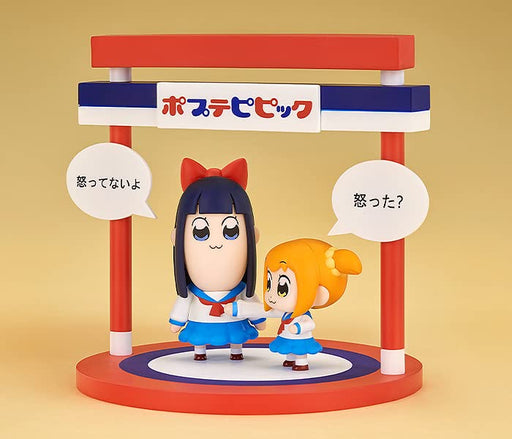 POP TEAM EPIC Defolmed Figure Popuko and Pipimi non-scale Plastic Painted NEW_2