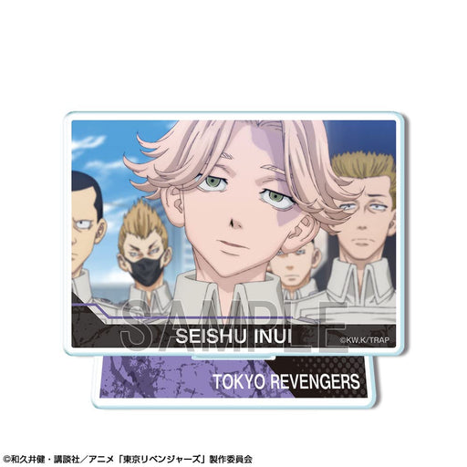 License Agent Tokyo Revengers Mini Acrylic Stand Seisyu Inui F AMAN-T001-m31 NEW_2
