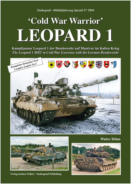 Cold War Warrior LEOPARD 1 Main battle tank model reference book MFZ-S5094 NEW_1