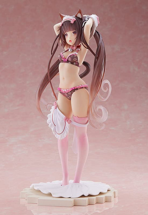 Plum NEKOPARA Chocola Lovely Sweets Time 1/7 scale Plastic Painted Figure NEW_2