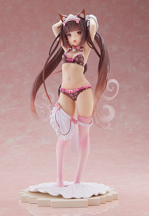 Plum NEKOPARA Chocola Lovely Sweets Time 1/7 scale Plastic Painted Figure NEW_5
