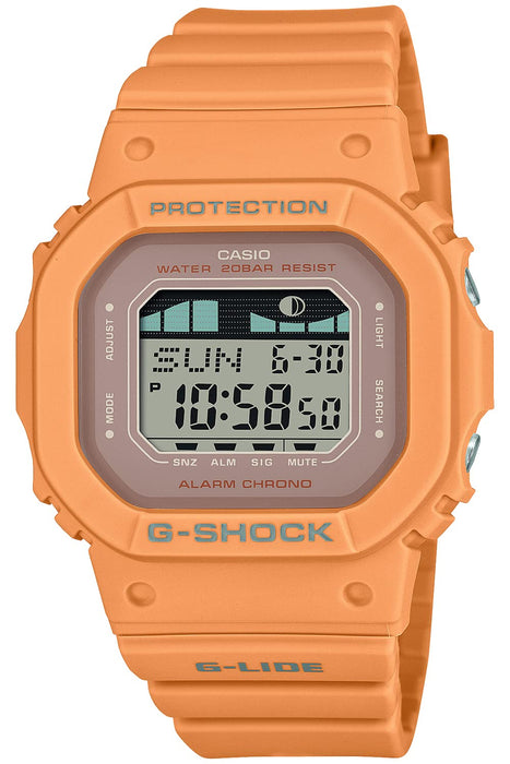 CASIO G-Shock GLX-S5600-4JF G-LIDE Women Watch Mid Size Model Orange Resin NEW_1