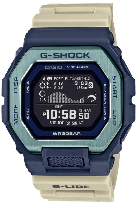 CASIO G-SHOCK GBX-100TT-2JF G-LIDE Blue Limited Color Bluetooth Mobile Men Watch_1