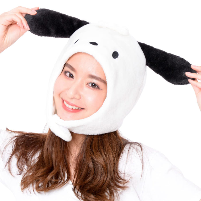 SAZAC Kigurumi Cap Sanrio POCHACCO One-size Acrylic, Polyester ‎SAN-1726 NEW_2