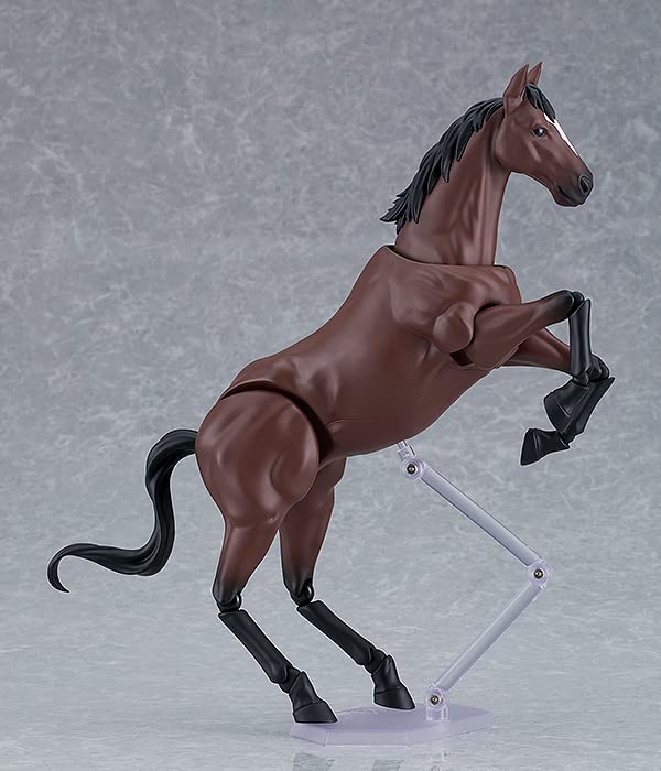 figma 597a Wild Horse (Bay) Painted plastic non-scale 190mm Figure ‎M06877 NEW_4