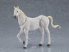 figma 597b Wild Horse (White) Painted plastic non-scale 190mm Figure M06878 NEW_2