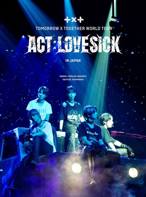 DVD ACT: LOVE SICK IN JAPAN First Edition TOMORROW x TOGETHER TYBT-19034 NEW_1