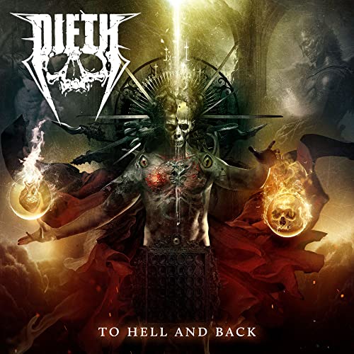 Dieth To Hell and Back CD GQCS-91322 Melodic Death/thrash metal Standard Edition_1