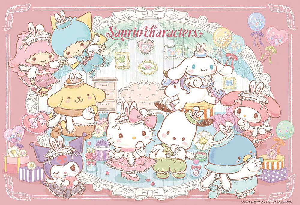 Beverly 300 pieces Sanrio Characters Jigsaw Puzzle Matching Outfits 300-023 NEW_1