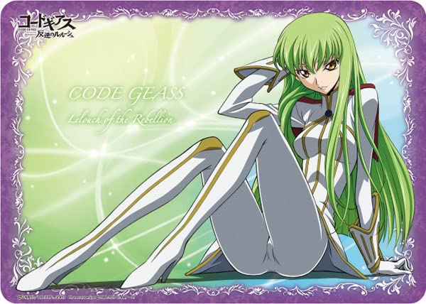 Broccoli Rubber Mat Code Geass Lelouch of the Rebellion C.C. Revival 520x370mm_1