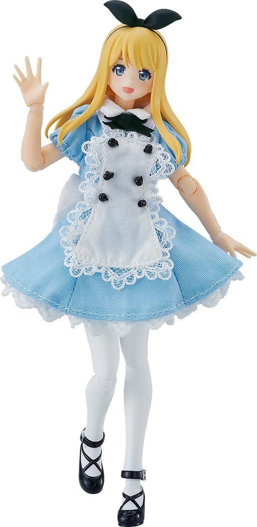 figma 598 figma Styles Female Body (Alice) with Dress + Apron Outfit M06881 NEW_1
