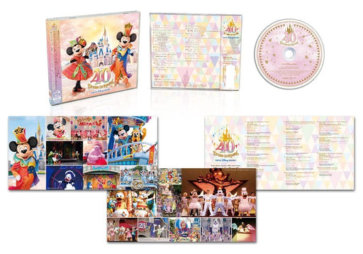 CD Tokyo Disney Resort (R) 40th Anniversary Dream Go Round Music Album UWCD-6050_2