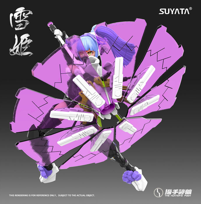 Suyata HP-005 The Hunter`s Poem Yukihime 1/12 scale ABS Plastic Model Kit NEW_4