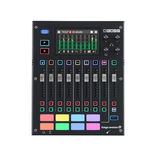 BOSS Gigcaster 8 GCS-8 Audio Streaming Mixer 8-Channel All-in-One Solution NEW_1