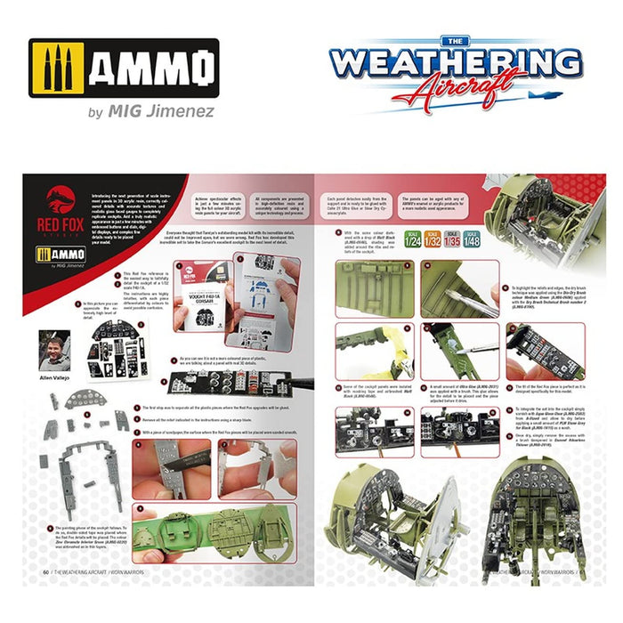Ammo The Weathering Aircraft No.23 Worn Warriors English Photo Book AMO-5223 NEW_3