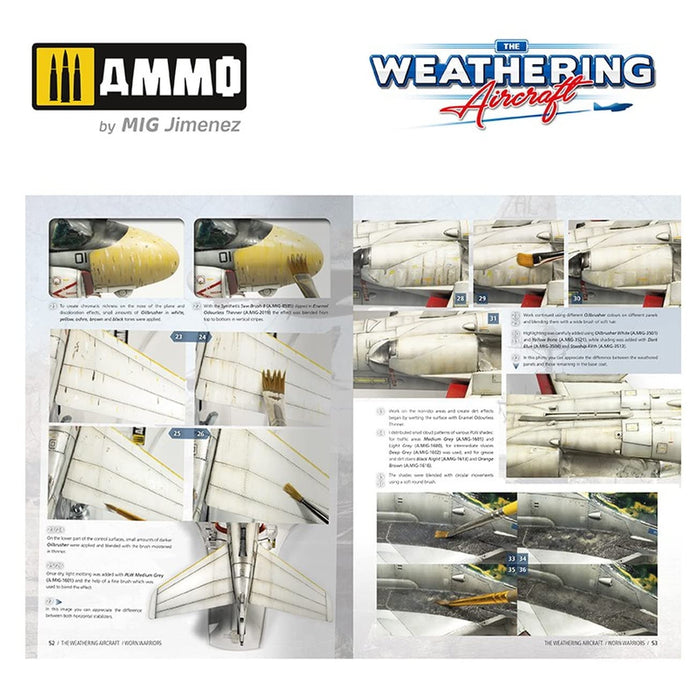 Ammo The Weathering Aircraft No.23 Worn Warriors English Photo Book AMO-5223 NEW_4