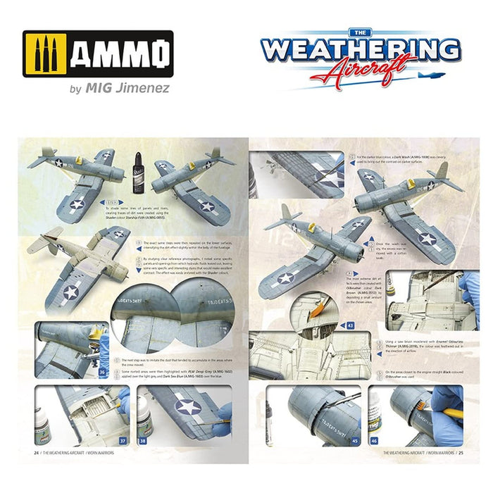 Ammo The Weathering Aircraft No.23 Worn Warriors English Photo Book AMO-5223 NEW_6