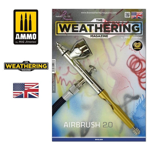 Ammo The Weathering Magazine No.37 Airbrush 2.0 English Photo Book AMO-4536 NEW_2