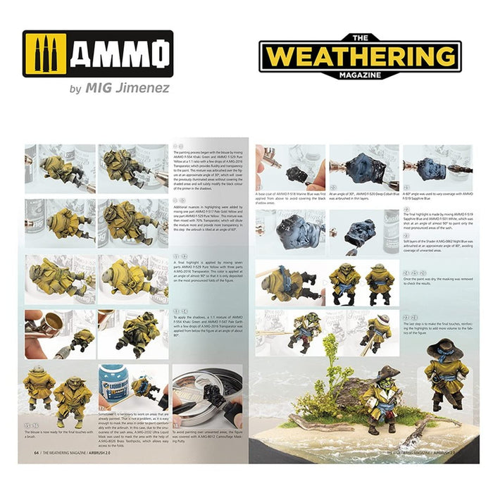 Ammo The Weathering Magazine No.37 Airbrush 2.0 English Photo Book AMO-4536 NEW_4