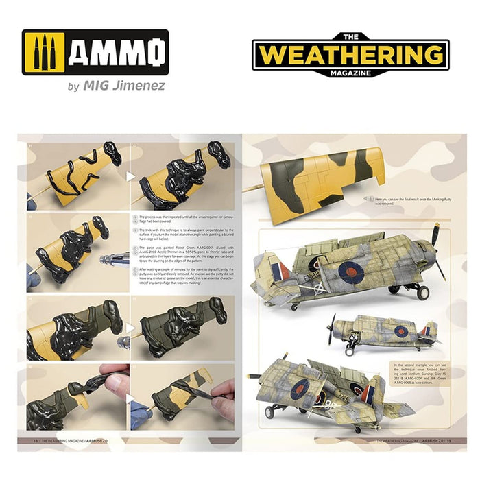 Ammo The Weathering Magazine No.37 Airbrush 2.0 English Photo Book AMO-4536 NEW_8