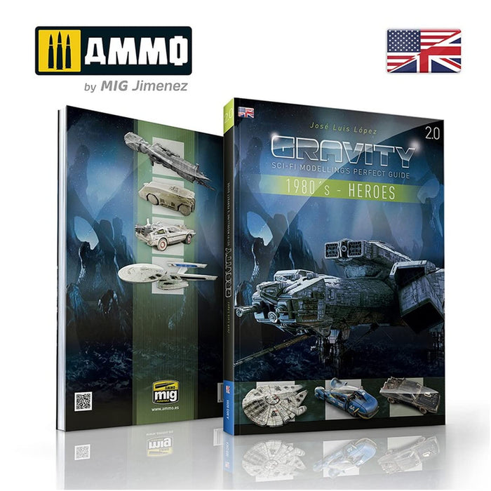 Ammo Gravity 2.0 Sci-Fi Modelling Guide The Eighties Part 1 Heroes AMO-6095 NEW_3