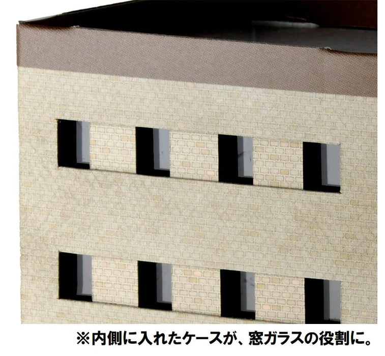 Tomytec N gauge Ecoructure Paper Structure C04 Heights Building for Rent ‎325833_5