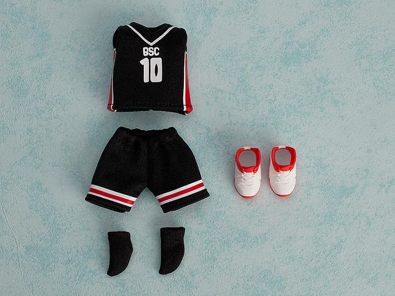 Good Smile Company Nendoroid Doll Outfit Set Basketball Uniform Black G17462 NEW_2