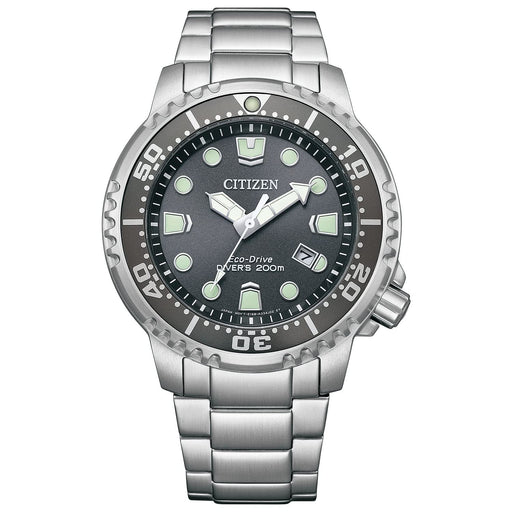 Citizen Promaster Eco-Drive BN0167-50H Diver Solor Men Wristwatch StainlessSteel_1