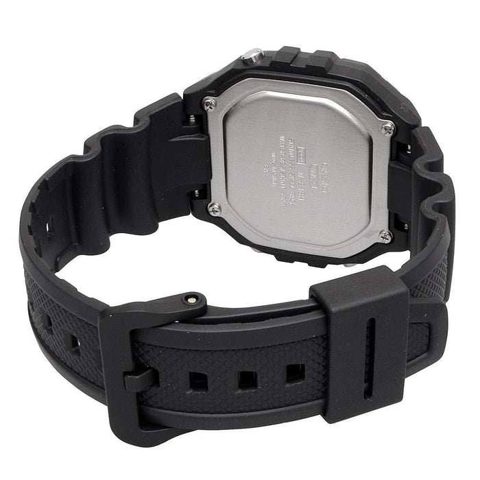 CASIO Standard Digital Watch W-218H-1BV Men's Ladies Cheep Casio Black Resin NEW_4