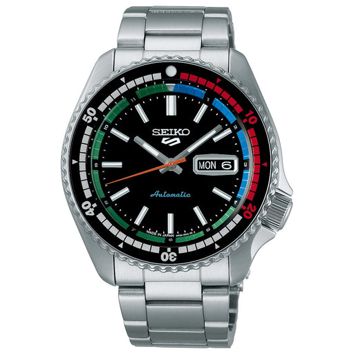 Seiko 5 Sports SBSA221 Retro Color Collection Mechanical Automatic Men Watch NEW_1