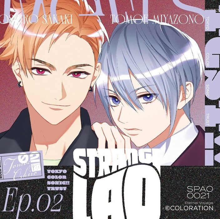 Drama CD Tokyo Color Sonic!! Trust Ep.02 STRANGE LAD Nomal Edition SPAO-21 NEW_1