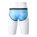 Mizuno N2MBA570 Men's Swimsuit Super Shorts Smokey Blue Ri Collection XS NEW_2