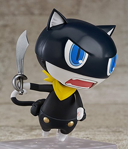 Nendoroid 793 Persona5 Morgana Painted ABS&PVC non-scale Action Figure ‎G17486_5