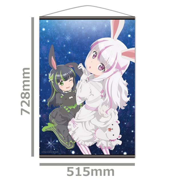 Azumaker Bofuri 2 B2 Tapestry B Yui & May AZBFR23 H728xW515mm polyester suede_2