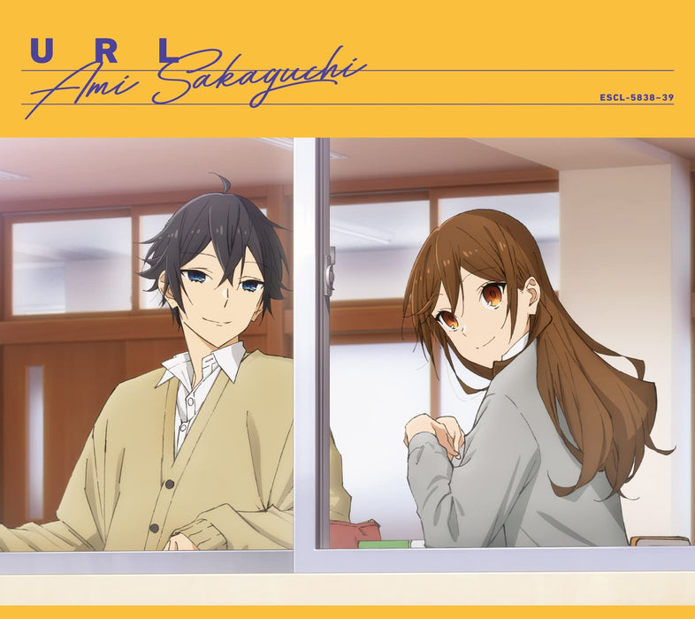 CD+Blu-ray URL First Press Limited Edition Ami Sakaguchi ESCL-5838 HoriMiya NEW_1