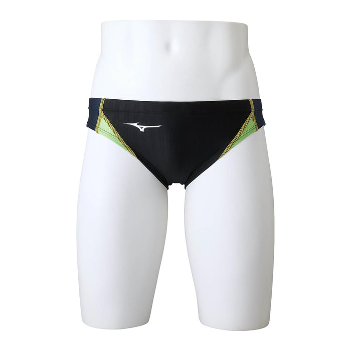 Mizuno N2MB1025 Men's Swimsuit Stream Ace V Pants Black/Charcoal XS Polyester_1