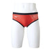 Mizuno N2MBA084 Men's Red Swimsuit EXER SUITS XS Polyester RB Logo Design NEW_1