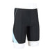 Mizuno ‎N2JBA103 Men's Swimsuit Half Spats 21cm Inseam Black/Sax M Polyester NEW_4