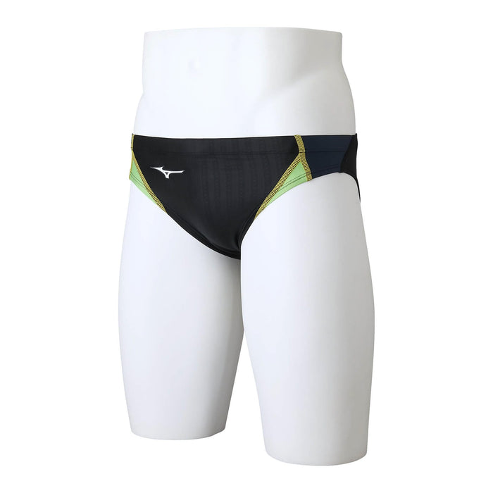 Mizuno N2MB1025 Men's Swimsuit Stream Ace V Pants Black/Charcoal S Polyester NEW_3