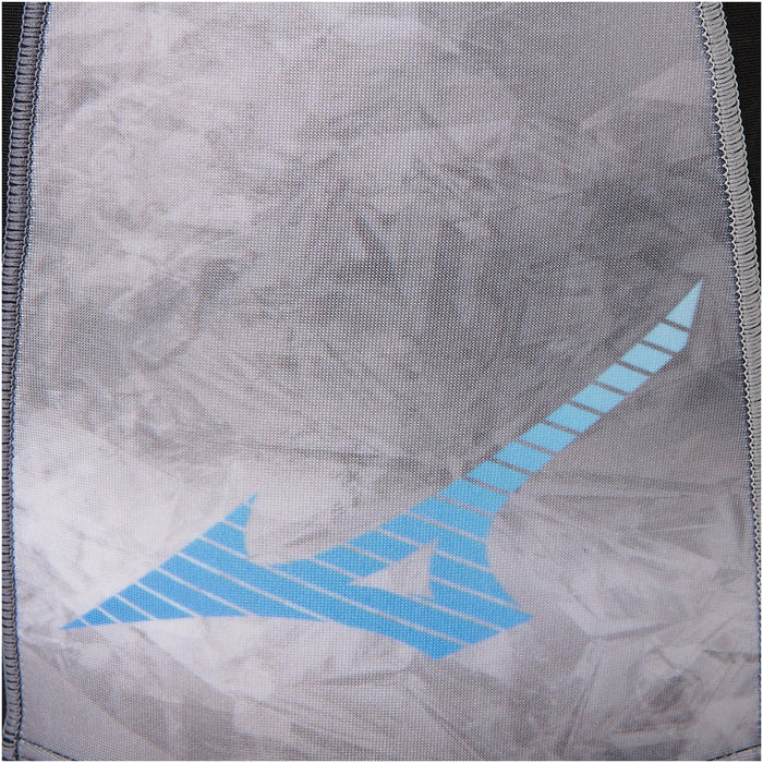Mizuno N2JBA606 Men's Swimsuit Half Spats Stroak One Black/Black Rain S NEW_4