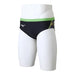 Mizuno N2MBA572 Men's Black/Bolt Swimsuit EXER SUITS Super Short XS Polyester_3