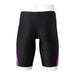 Mizuno N2JBA606 Men's Swimsuit Half Spats Stroak One Black/violet fizz S NEW_2